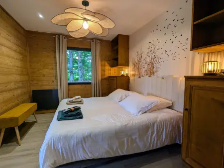 Lodge 2 pers. avec spa privatif au Chambon-sur-Lignon : photo 9