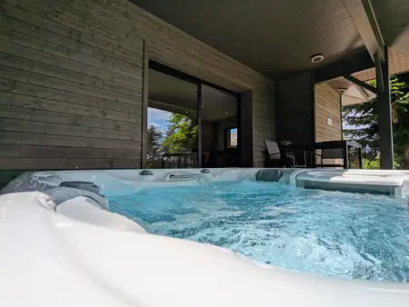 Lodge 2 pers. avec spa privatif au Chambon-sur-Lignon : photo 14