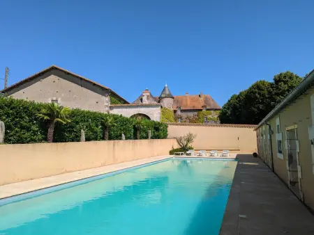 Maison authentique avec piscine et jardin privé à Abzac - Photo 30