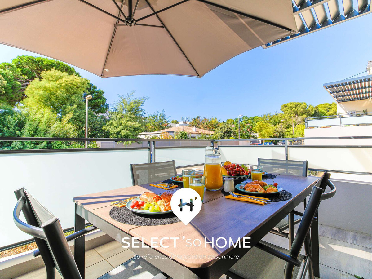 Appartement 4 pers. piscine et plage à 300m, Bormes - Photo 1
