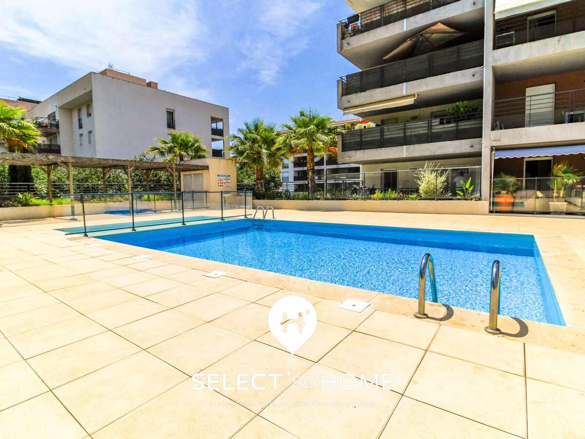 T2 Cap Eden au Lavandou : terrasse XXL et piscine - Photo 11