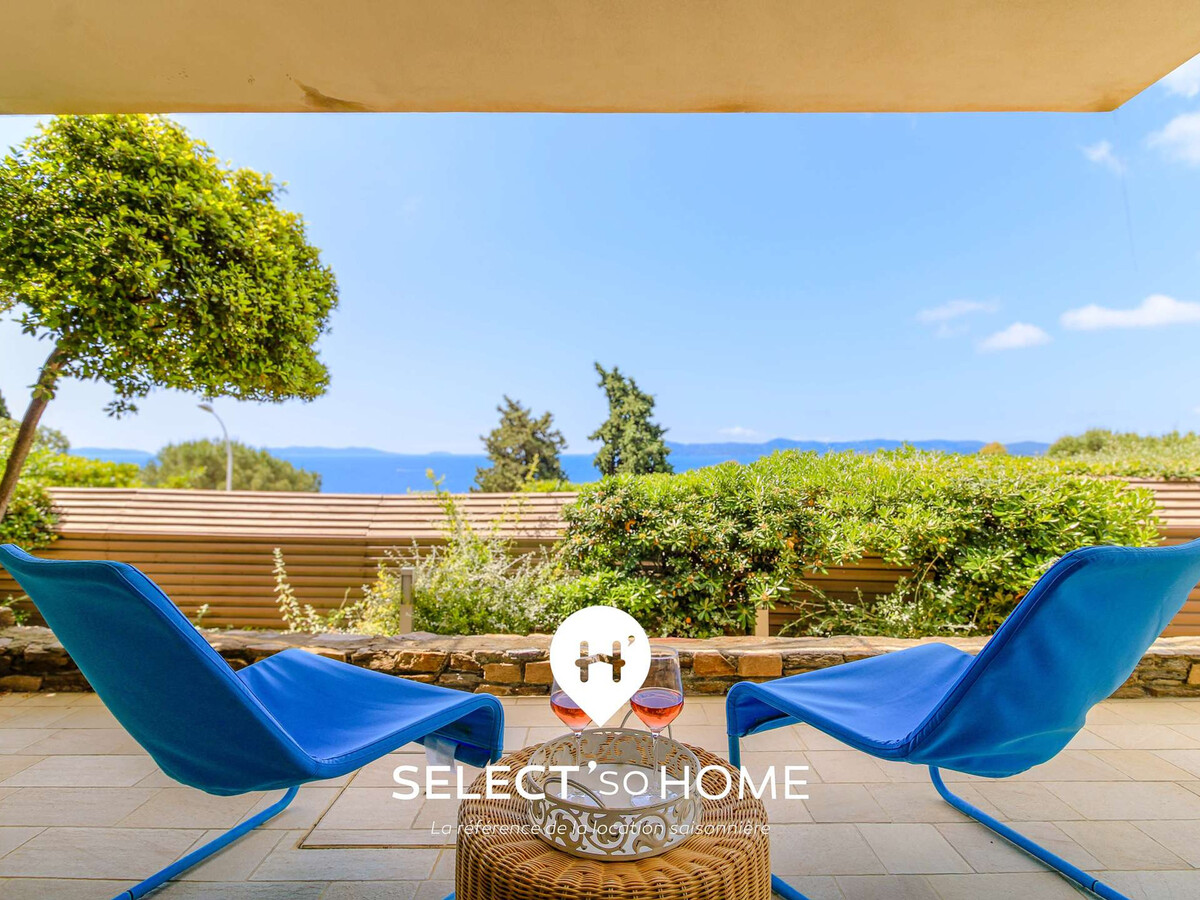 Cielo, T2 au Lavandou avec piscine à débordement - Photo 1