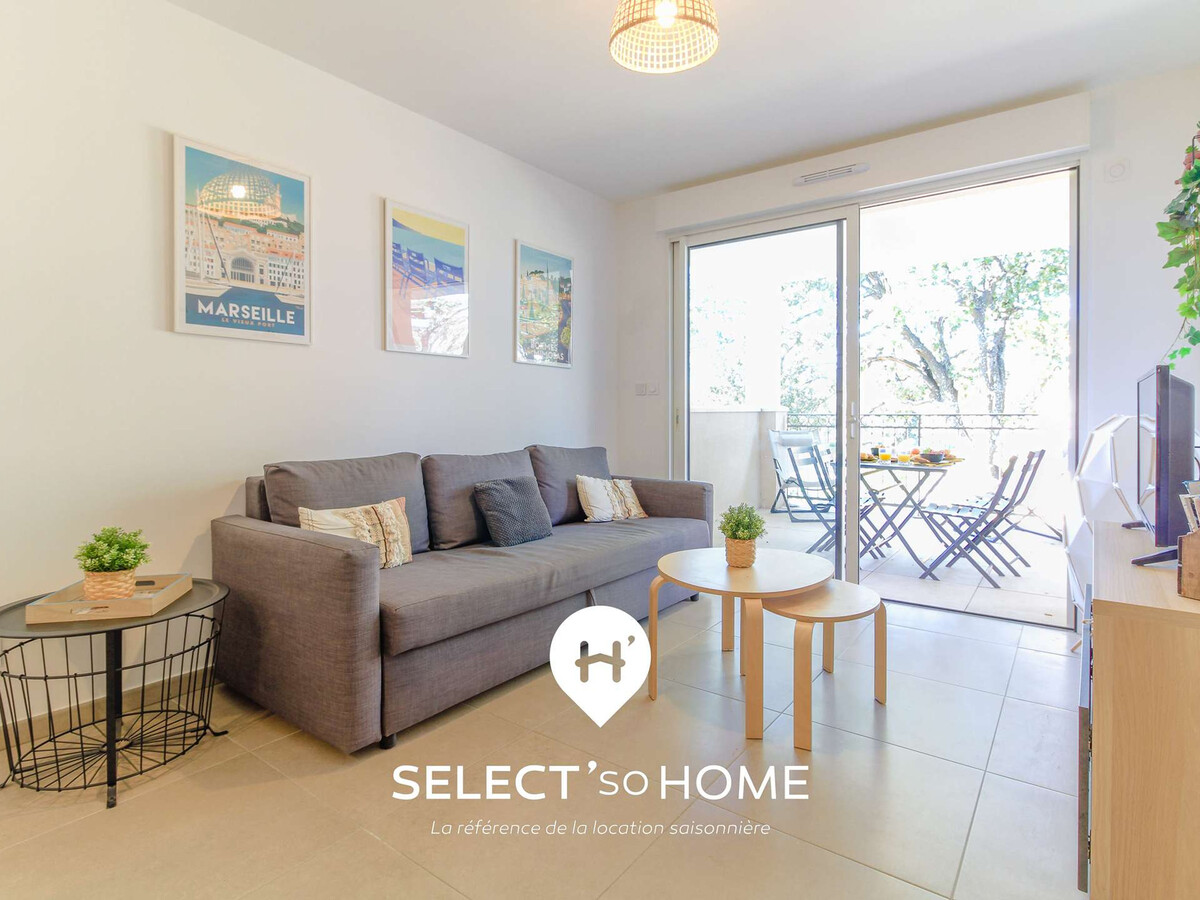 Appartement 4 pers. terrasse ouest à Bormes-les-Mimosas - Photo 1