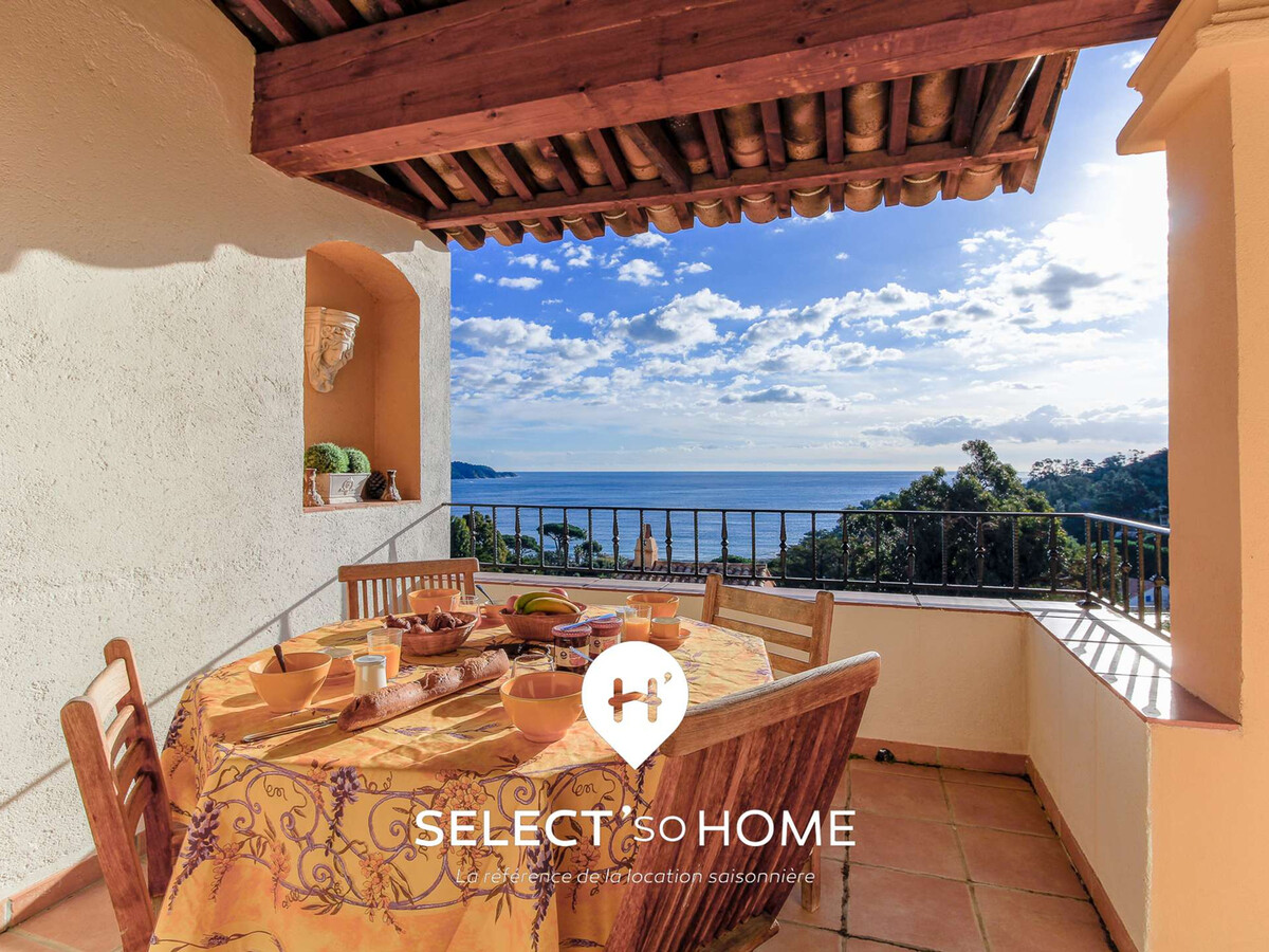 Villa méditerranéenne au Lavandou, 8 pers, piscine vue mer - Photo 2