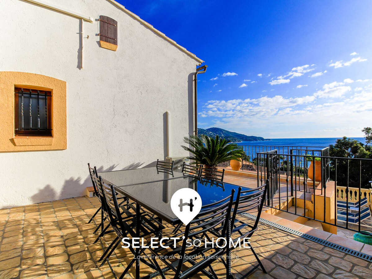 Villa méditerranéenne au Lavandou, 8 pers, piscine vue mer - Photo 3