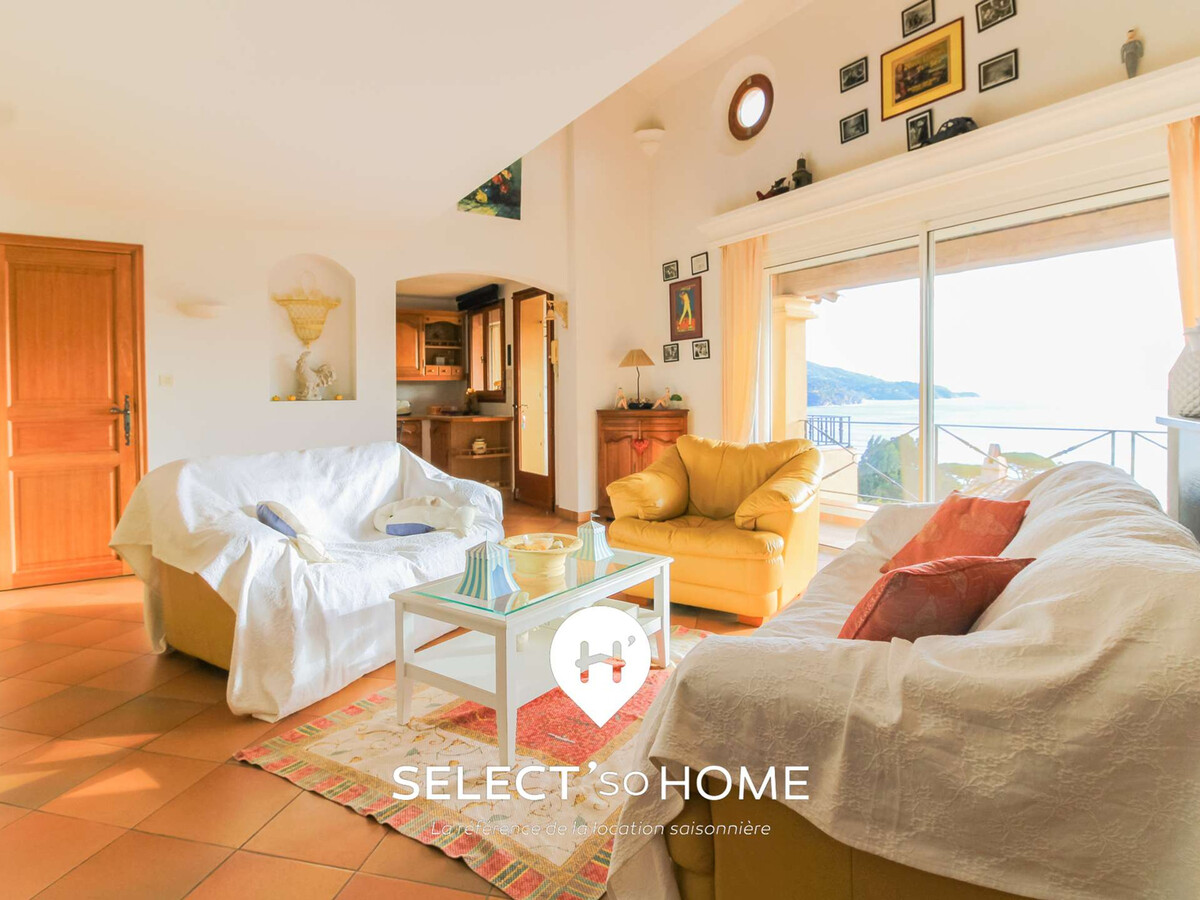 Villa méditerranéenne au Lavandou, 8 pers, piscine vue mer - Photo 4