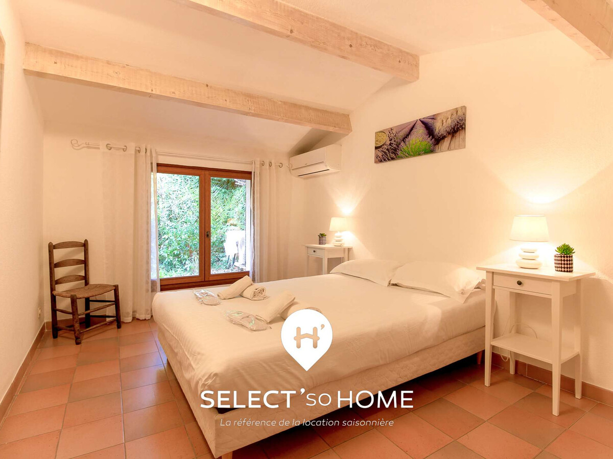 Villa méditerranéenne au Lavandou, 8 pers, piscine vue mer - Photo 6