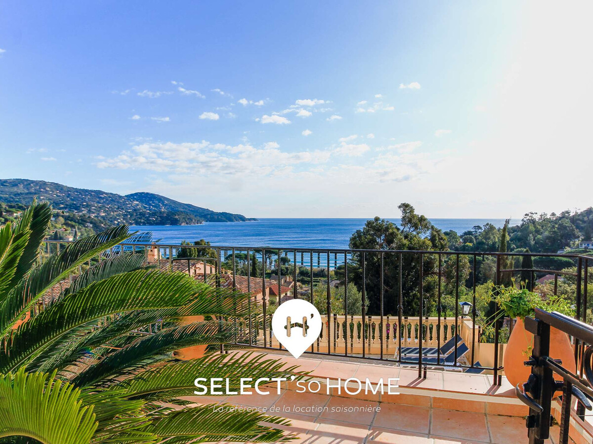 Villa méditerranéenne au Lavandou, 8 pers, piscine vue mer - Photo 14