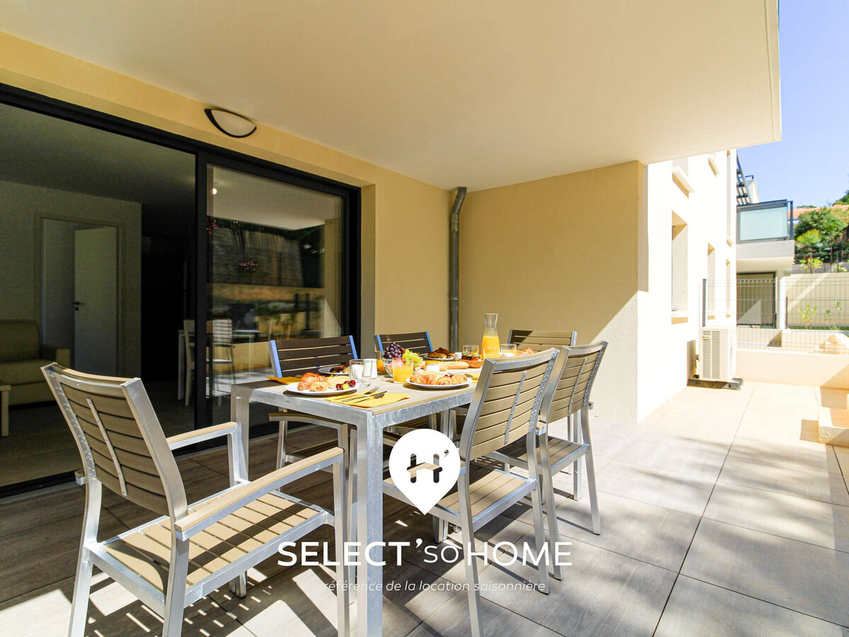 Rez-de-jardin 6 pers. à Bormes, jardin privé et plage à pied - Photo 9
