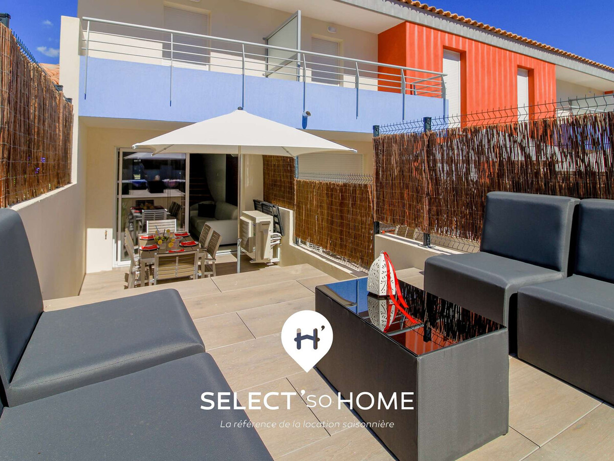Duplex 6 pers La Favière, terrasse sud et piscine - Photo 11