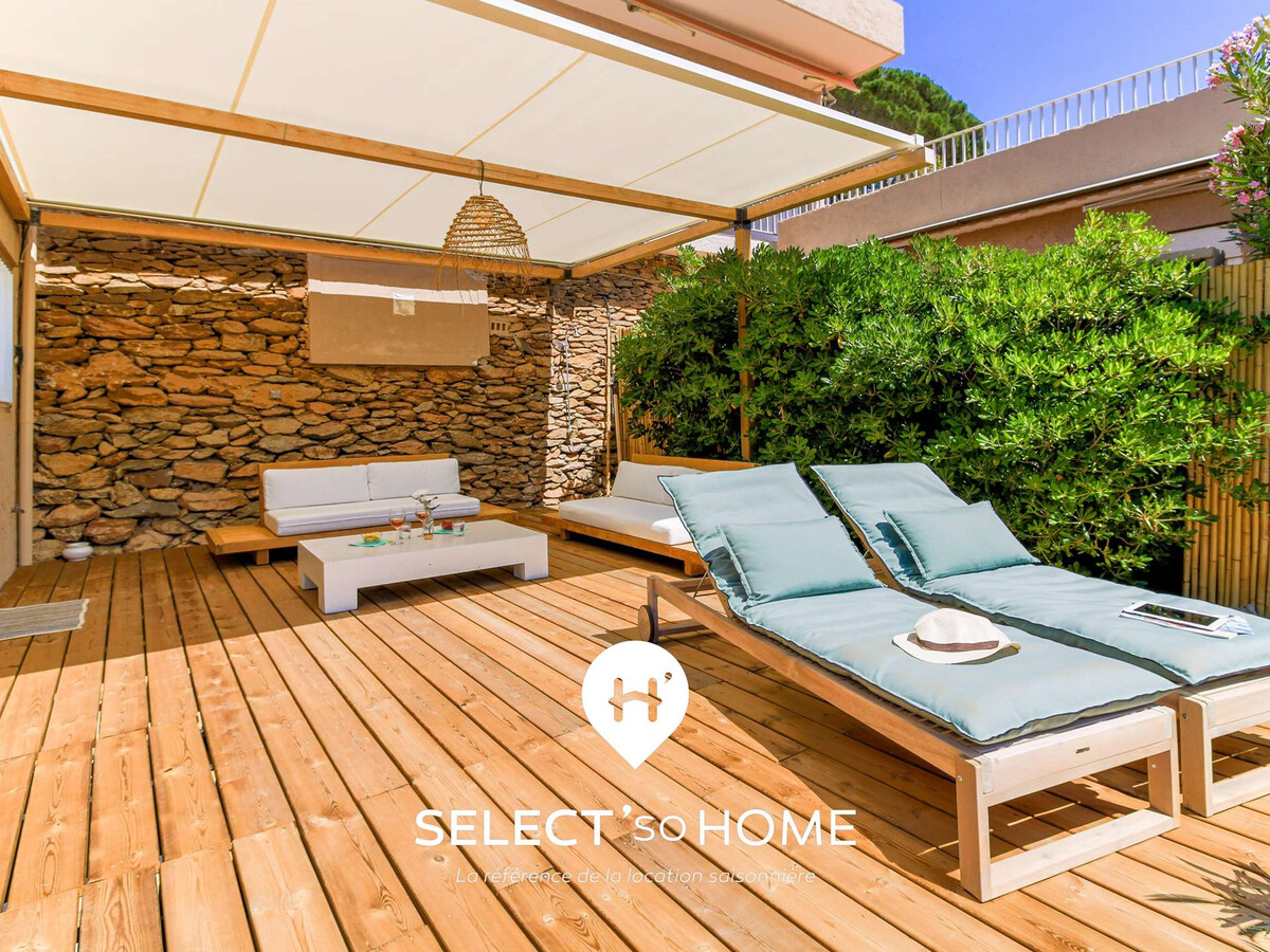 Appartement vue mer avec terrasse XXL au Lavandou - Photo 14
