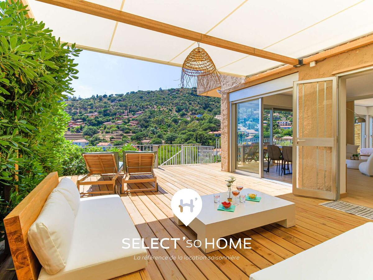 Appartement vue mer avec terrasse XXL au Lavandou - Photo 15