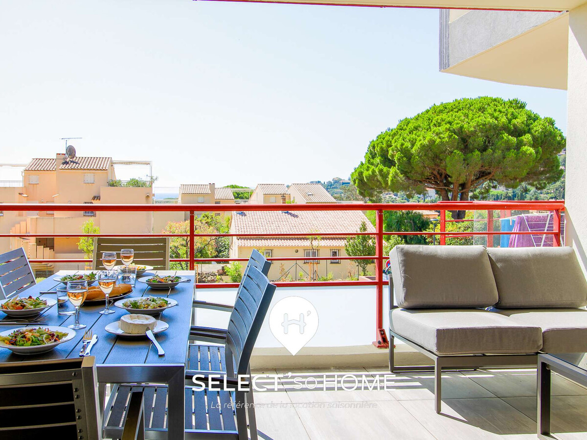 Appartement 6 pers. terrasse face mer au Lavandou - Photo 11