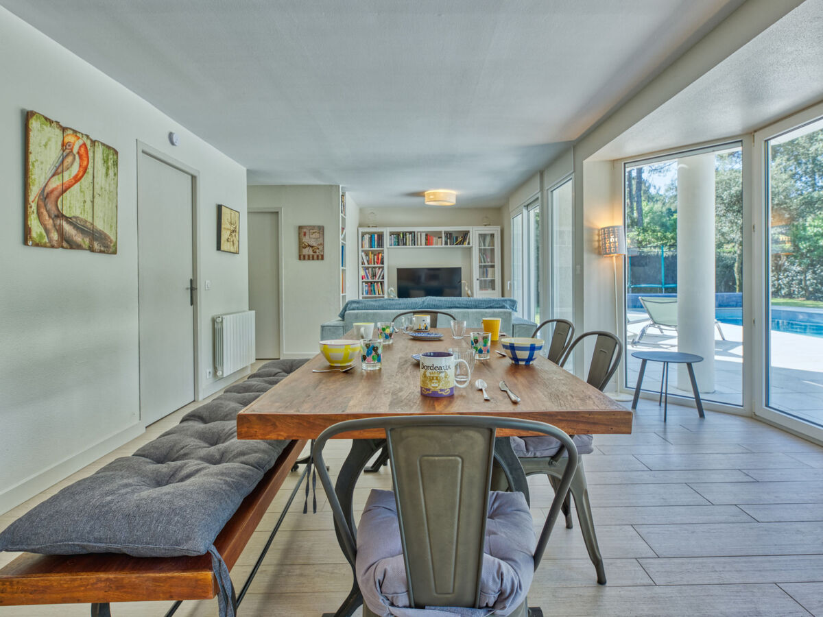 Villa Green Parc à Lacanau, piscine privée et jardin - Photo 6