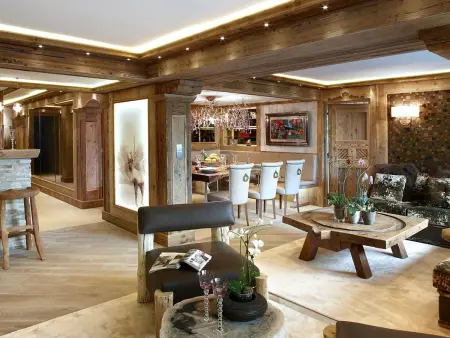 Location chalet à Courchevel 1850, Chalet luxueux avec espace détente et spa à Courchevel