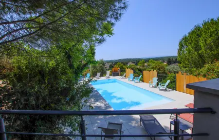 La Magnanerie - Maison 15 pers. avec piscine à Ruoms : photo 11