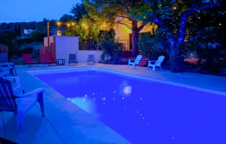 La Magnanerie - Maison 15 pers. avec piscine à Ruoms : photo 12