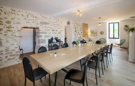 La Magnanerie - Maison 15 pers. avec piscine à Ruoms : photo 18
