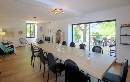 La Magnanerie - Maison 15 pers. avec piscine à Ruoms : photo 19