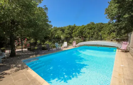 Le Clos de Balazuc – Maison 14 pers. avec piscine : photo 12