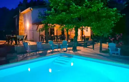 Le Clos de Balazuc – Maison 14 pers. avec piscine : photo 15