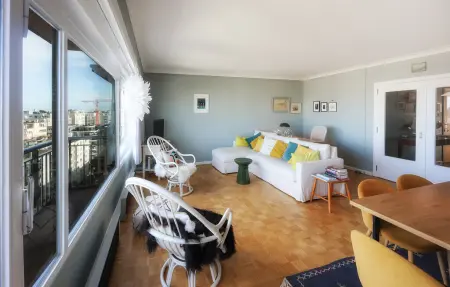 Appartement vue mer sur la plage à Ostende, 2 chambres, 2 balcons : photo 2