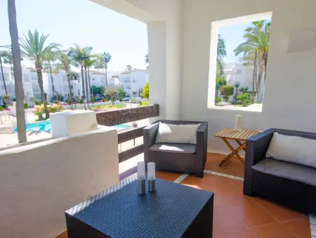 Terrasse d'Agustina : appartement 3 chambres face à la plage : photo 25