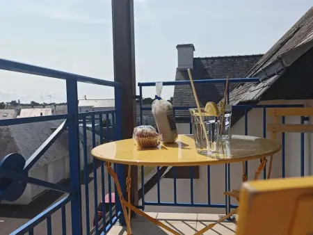 Location appartement à Le Croisic, Le Croisic: Appart 2 Pièces avec Parking privé à 5 min de la plage