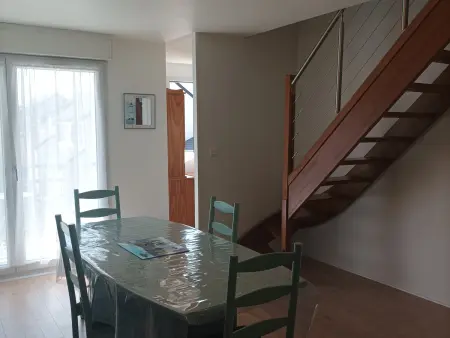 Duplex 2 chambres king size + garage au Croisic : photo 15