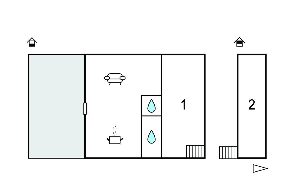 Maison 1 chambre avec jacuzzi intérieur à Mazan - Photo 18