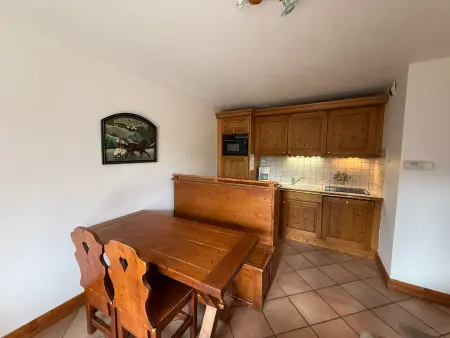 Appartement 4 pers aux Saisies, accès piscine et vue pistes : photo 6