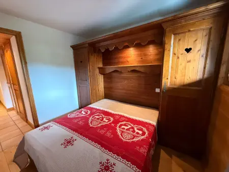 Appartement 4 pers aux Saisies, accès piscine et vue pistes : photo 8