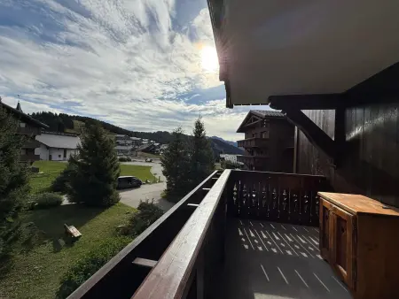Appartement 4 pers aux Saisies, accès piscine et vue pistes : photo 9