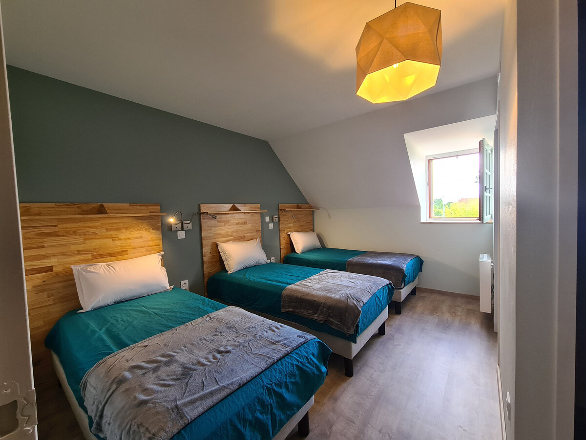 Deux gîtes 4* (6 et 14 pers) rénovés 2022, près de Châtre - Photo 15