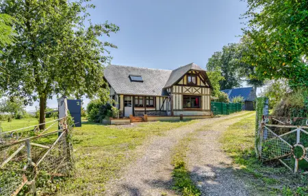 Ferme du 19e siècle avec terrain à Manéglise : photo 9