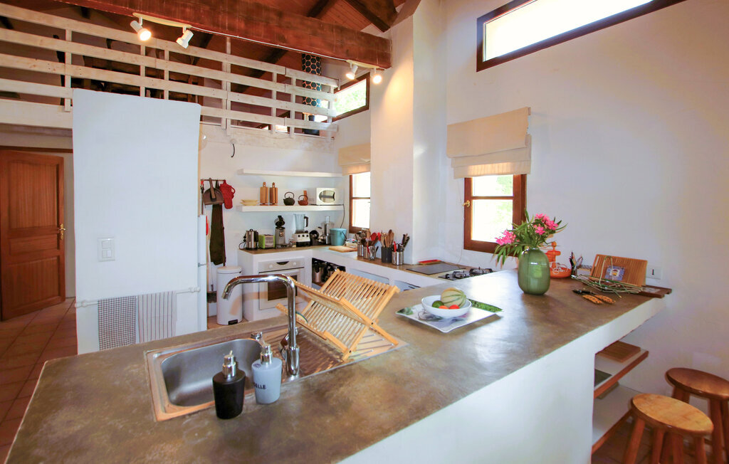La Barralière, maison loft 6 pers. avec piscine à Tulette - Photo 6