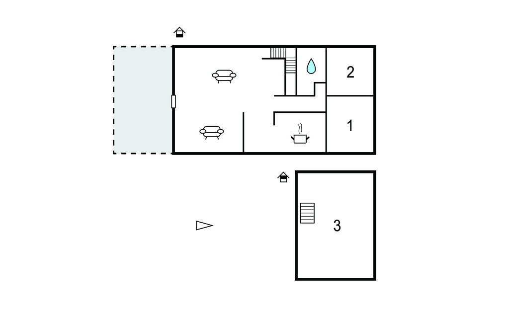 La Barralière, maison loft 6 pers. avec piscine à Tulette - Photo 27