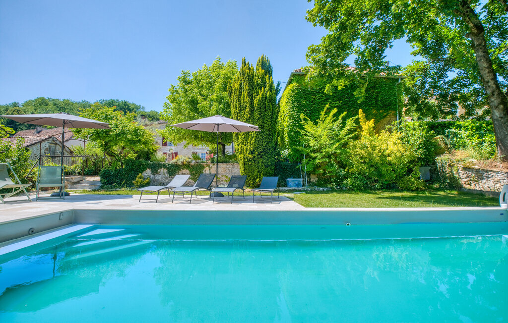 Villa 18ème siècle, piscine chauffée à Savignac-les-Églises - Photo 12