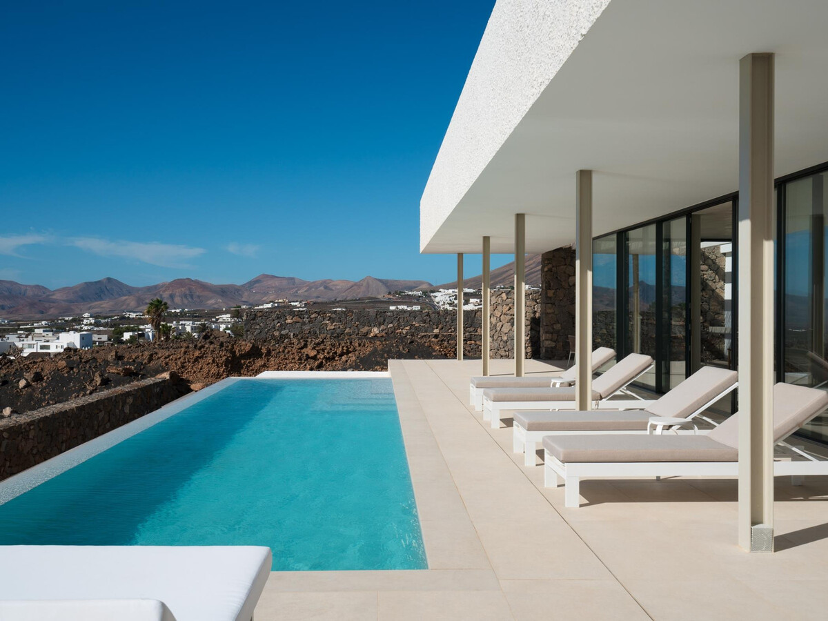 Villa 5 ch, piscine chauffée 12,5m et vue mer à Macher - Photo 5