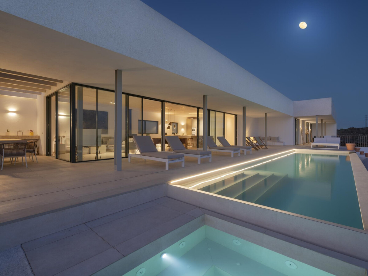 Villa 5 ch, piscine chauffée 12,5m et vue mer à Macher - Photo 9
