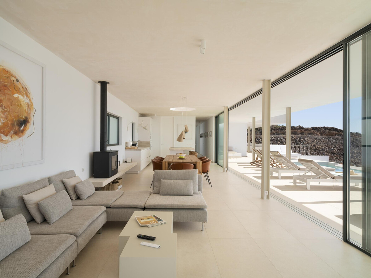 Villa 5 chambres piscine chauffée, vues mer et volcans - Photo 11