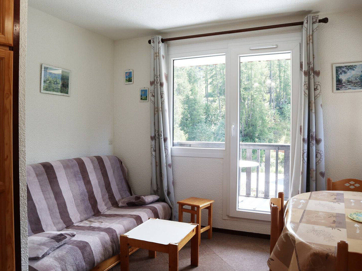Studio 4 pers aux Orres, balcon 6m² vue patinoire - Photo 1