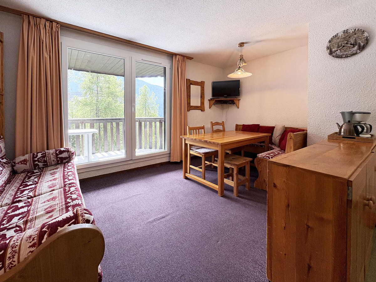 Studio 4 personnes aux Orres, balcon vue vallée - Photo 2