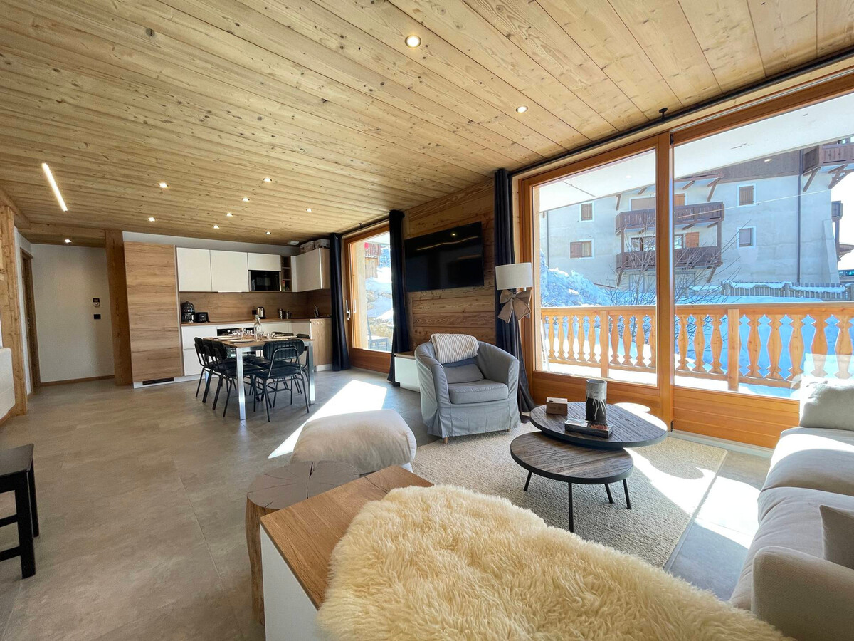 Appartement Razzia – 8 pers., vue Mont Charvin, pied des pistes - Photo 8