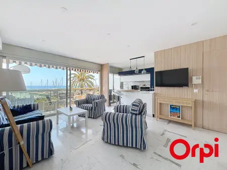 Studio 34 m² terrasse vue mer, climatisé à Menton : photo 2