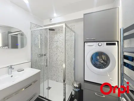 Studio 34 m² terrasse vue mer, climatisé à Menton : photo 8