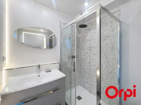 Studio 34 m² terrasse vue mer, climatisé à Menton : photo 9