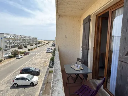 Location appartement à Port la Nouvelle, Appartement 2 pièces avec terrasse à 300m de la plage, parking privé