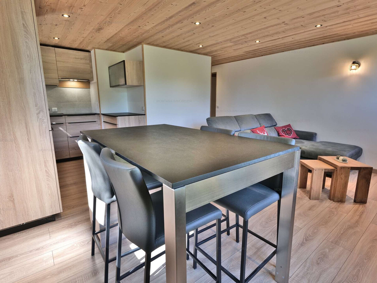 Appartement 3 pièces rénové vue pistes, Le Grand-Bornand - Photo 5