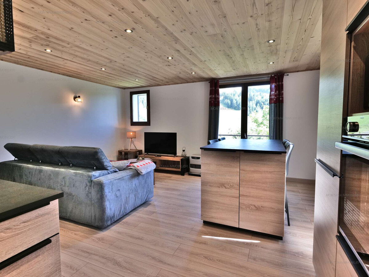 Appartement 3 pièces rénové vue pistes, Le Grand-Bornand - Photo 11